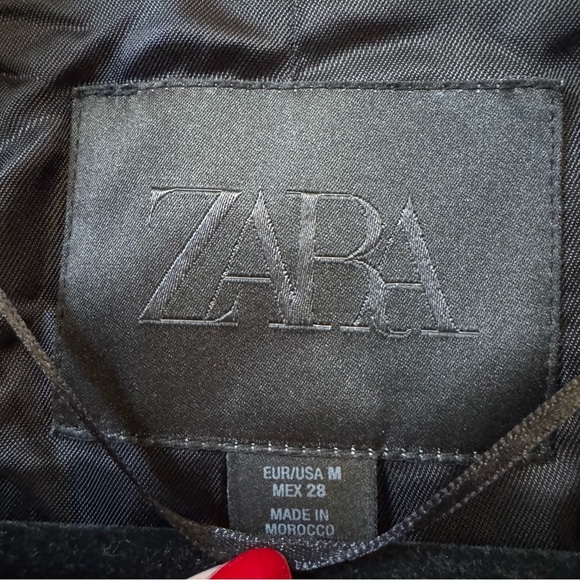 Zara limited edition women’s black tuxedo style blazer jacket - Picture 8 of 8